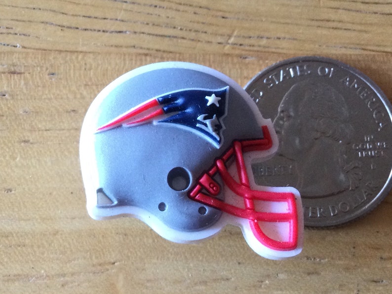 New England Patriots NFL Jibbitz Authentic Shoe Charm Etsy