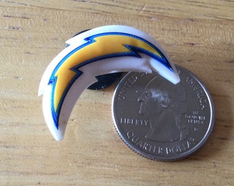 San Diego Chargers NFL Jibbitz Authentic Shoe Charm Rare for Croc  Shoe Holes