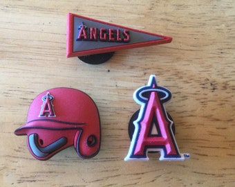 LA Los Angeles Angels MLB - Jibbitz - Authentic Shoe Charm - Rare - for Croc Shoe Holes
