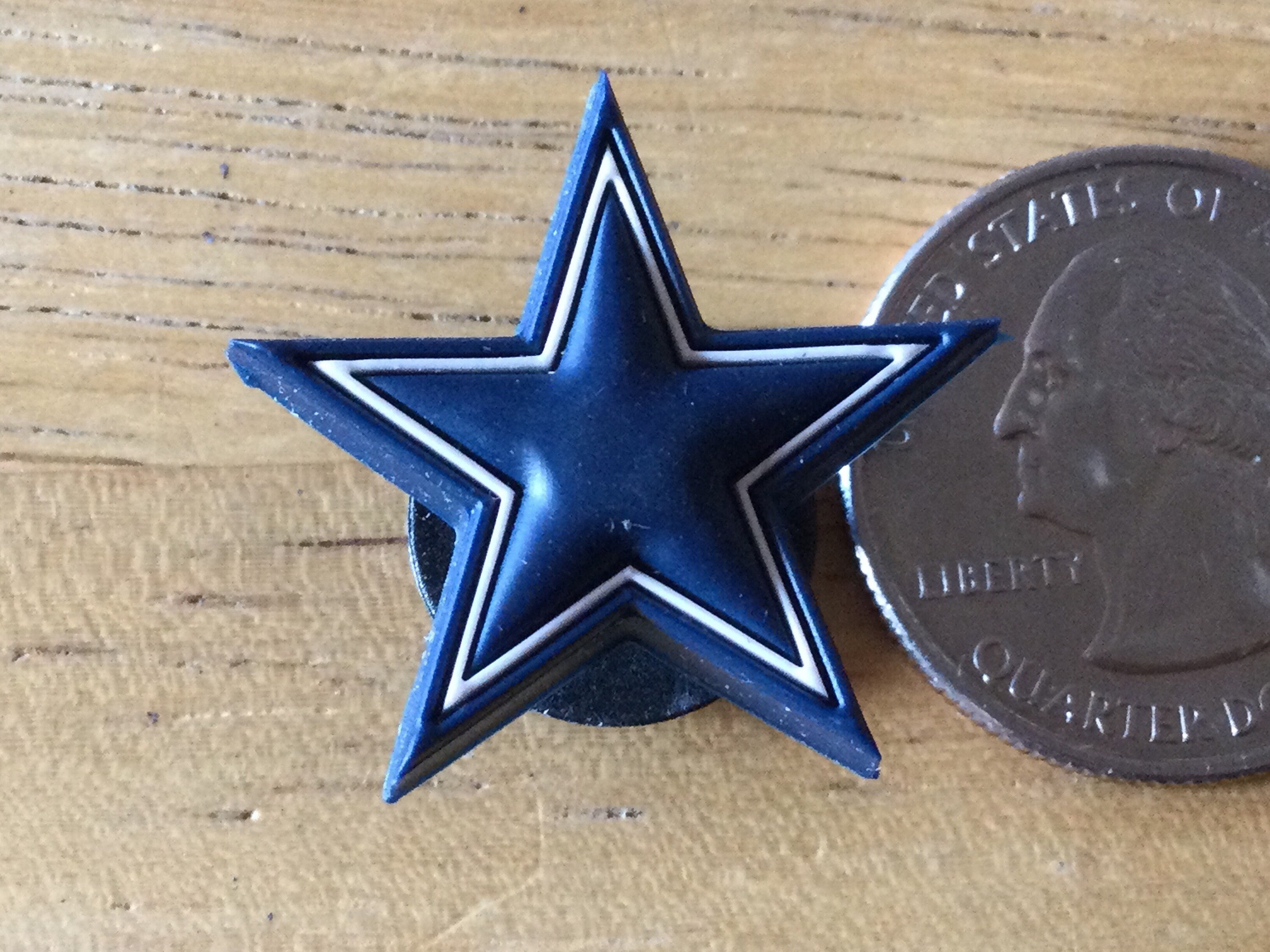 Dallas Cowboys NFL Jibbitz Authentic Shoe Charm Rare Etsy