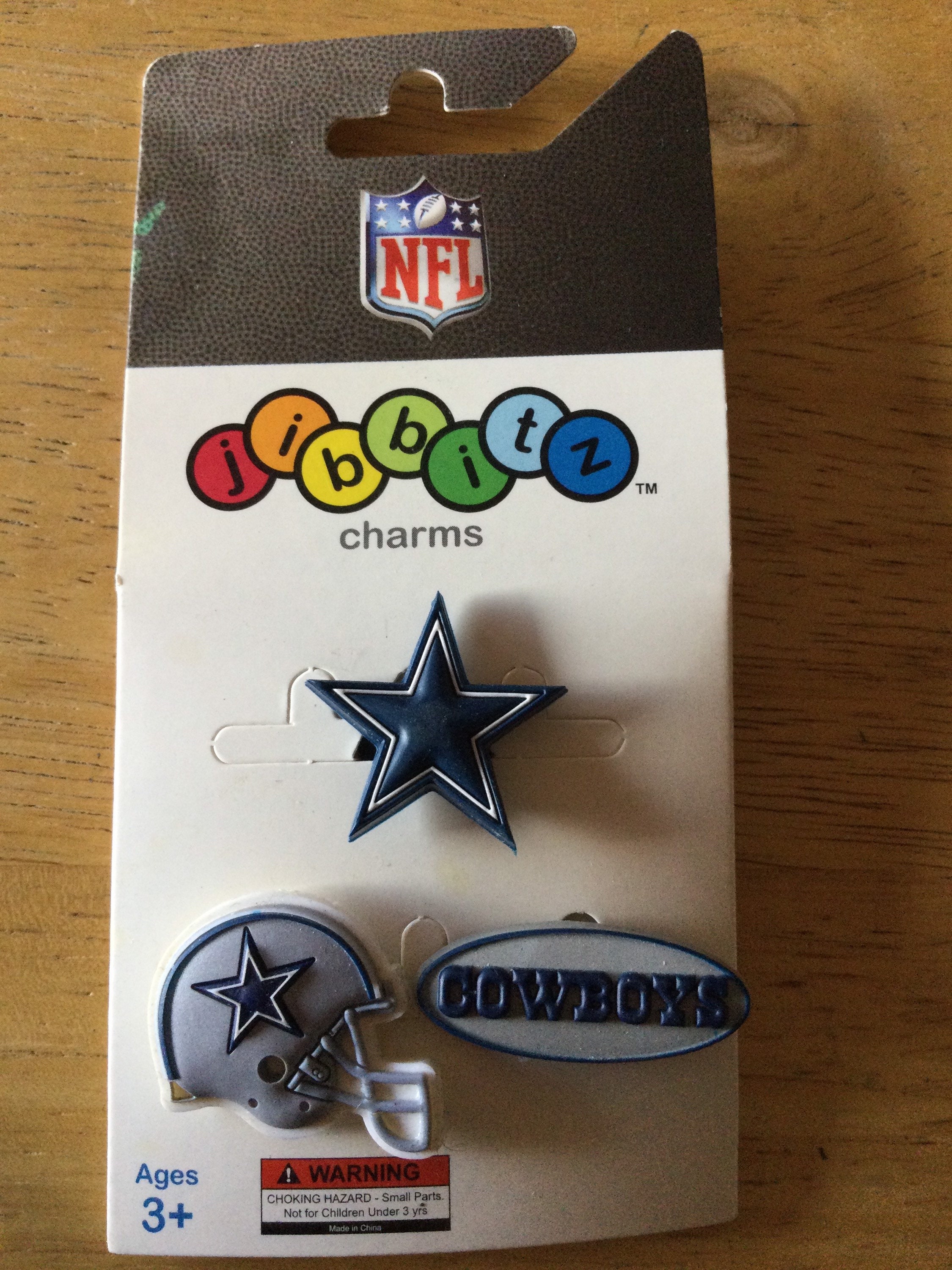 Dallas Cowboys Football Team Charm For Crocs Shoe Charms Bracelet - 2  Pieces