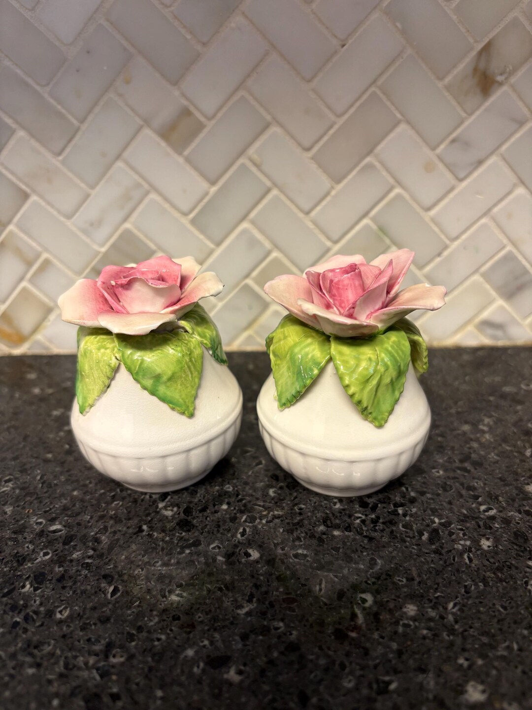 Vintage Princess Diana Rose Petite Vases Set, Made in England China - Etsy
