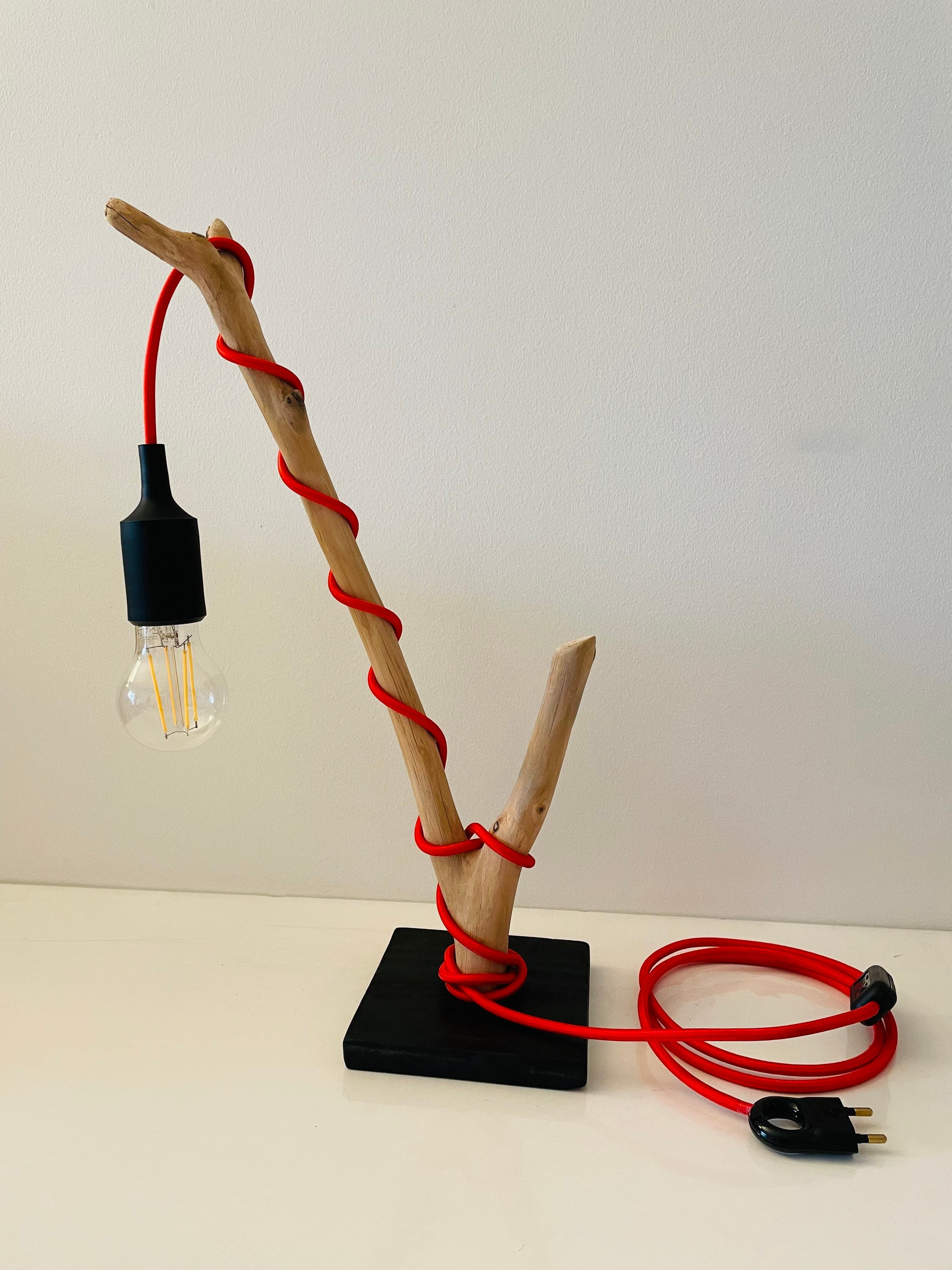 Lampe en Bois Flotté Diy