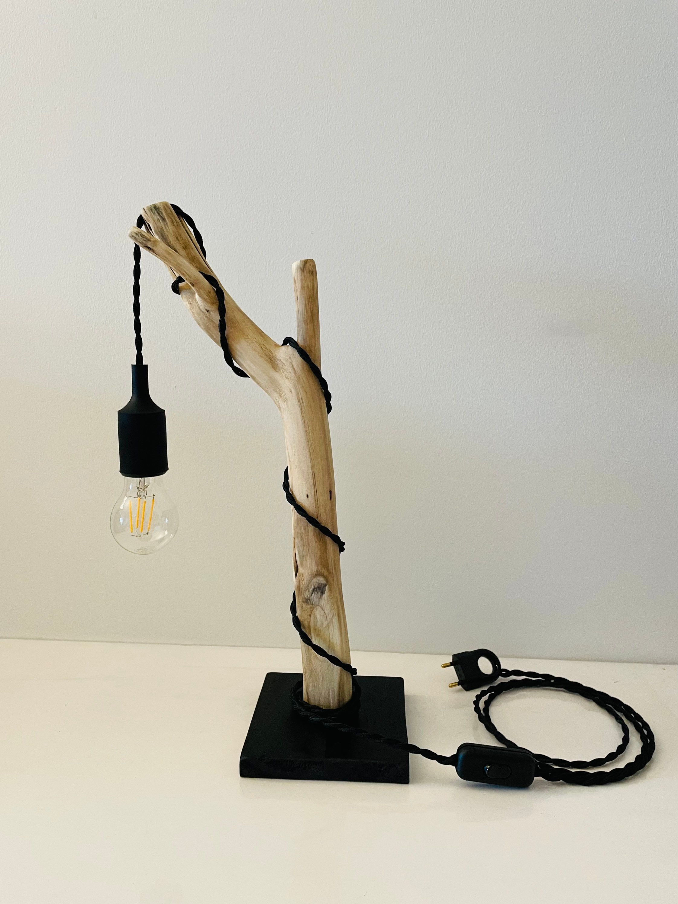 Lampe en Bois Flotté Diy