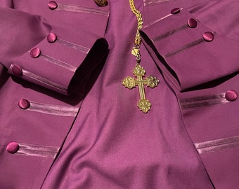 Church Purple Bishop's Frock Jacket