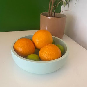 Fruit Bowl | Trendy Decor | Art | Christmas | Home Decor | Design | Centrepiece | Handmade | Decorative bowl | Pale Lime Green | gift