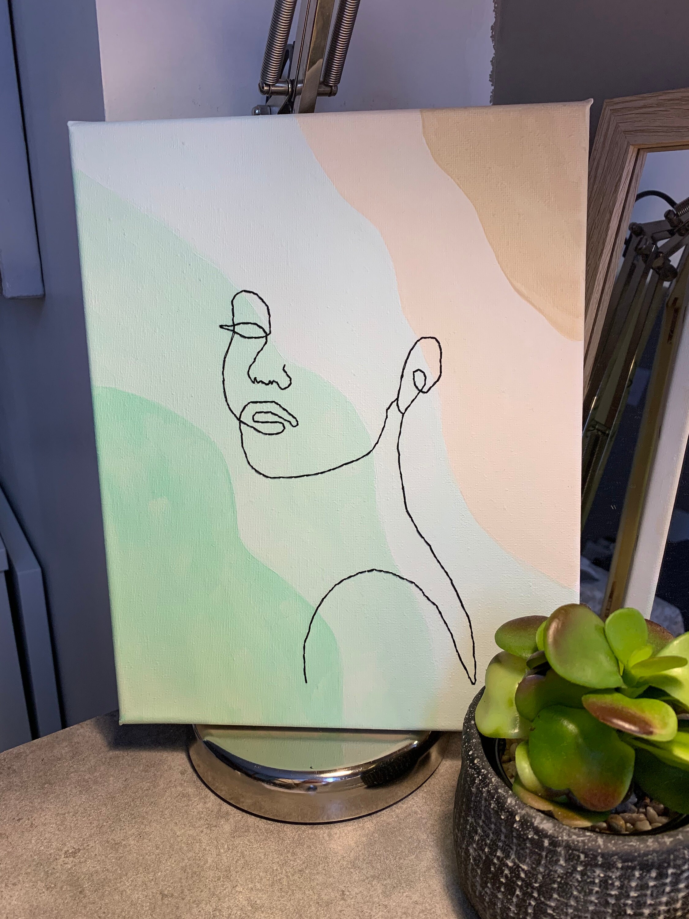 Broderie sur Toile Esmé