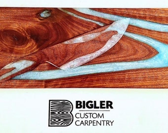 Epoxy River Charcuterie Board