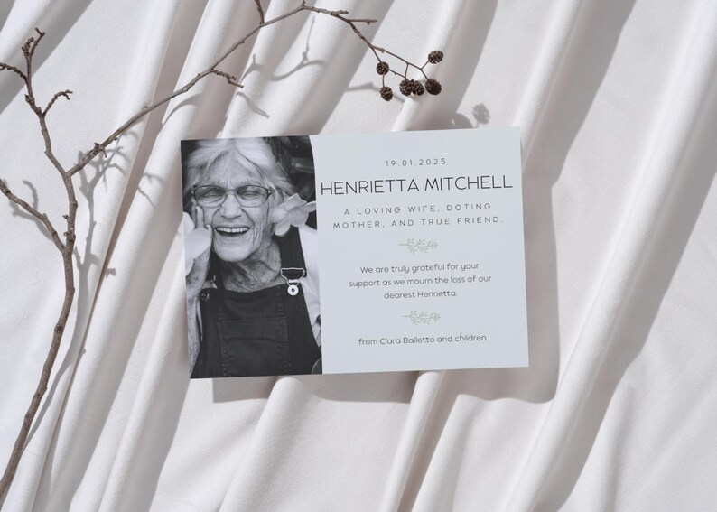 Editable Funeral Program Bundle | Canva Celebration of Life Templates ...