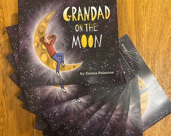 Signed copy of “Grandad on the moon”