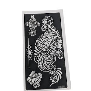 Reusable Henna Stencils for Hands | DIY Tattoo Stencils | Easy to use Stencils | Mehndi Stencils | Henna Fashion