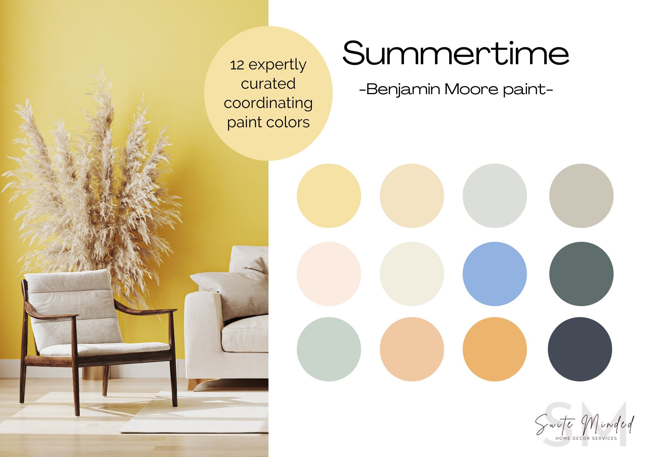 Yellow cheap paint palette