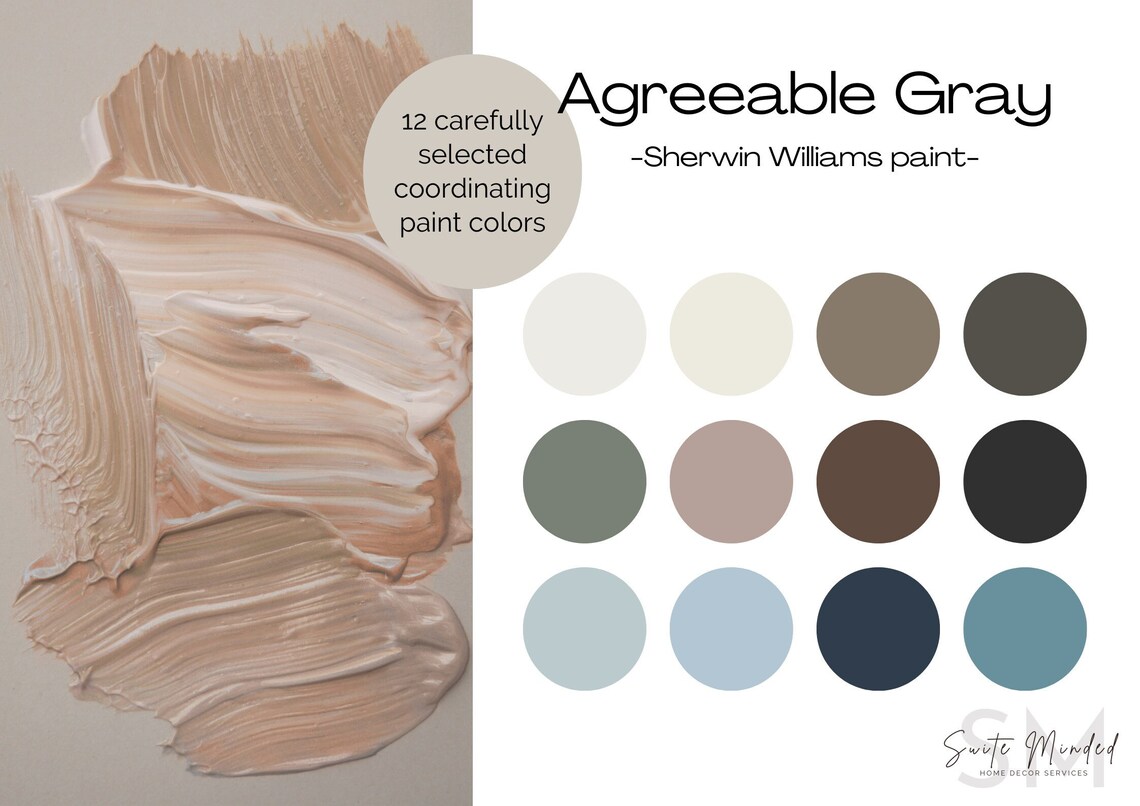 Agreeable Gray Sherwin Williams Paint Palette Home Color Palette