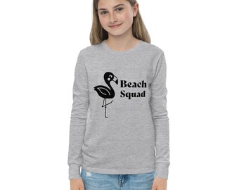 Beach Squad kindert-shirt/voorjaarsvakantie/strand/water/leuke tijd