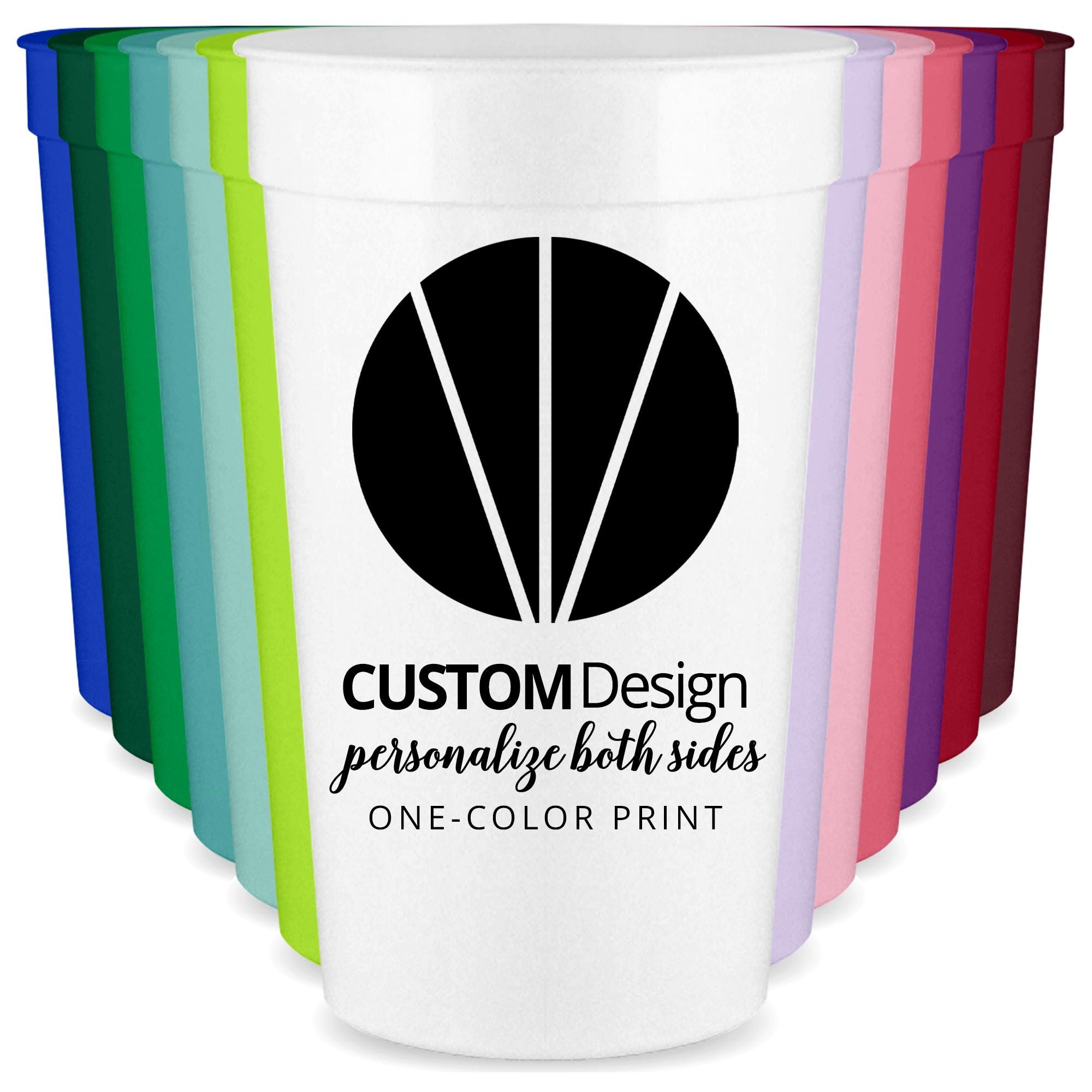 Custom Party Cups Personalized Party Favors Wedding Favors for Guests in Bulk Promotional Items Design or Logo for Marketing Small Business