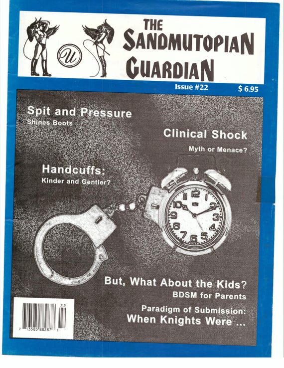 SandMUtopian Guardian #22   A Slave Contract  Flogging in the British Army and more