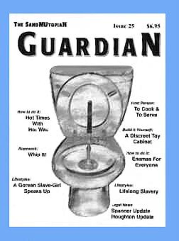 SanDMUtopian Guardian Issue #25   Hot Wax   Whip Your Ends  Gorian Lifestyle  Enemas for Everyone