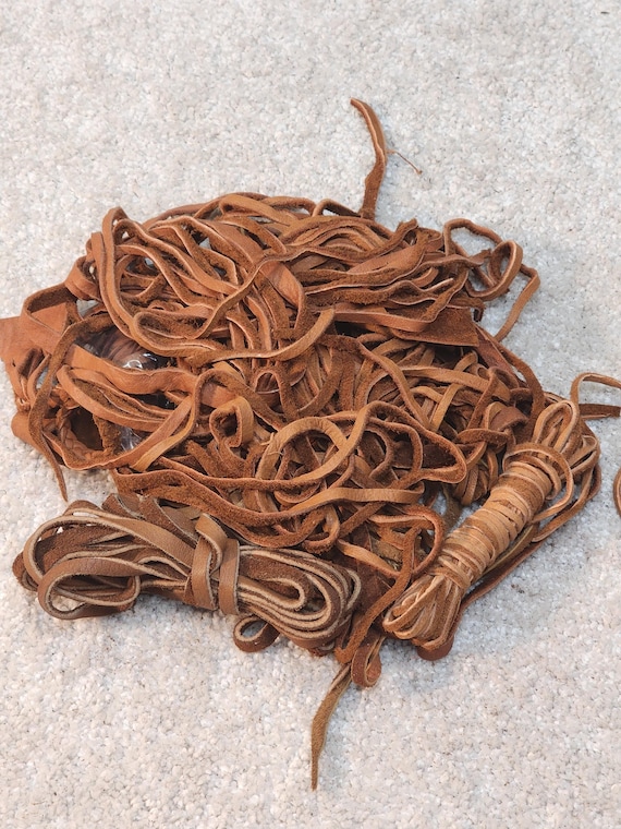 BARGAIN:   0.88 - 1.20 / Ft.  Moosehide Leather Lace