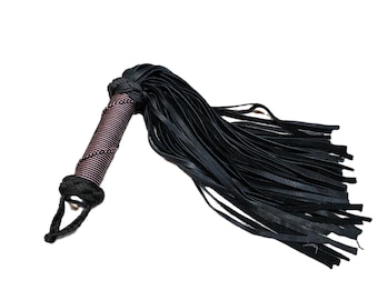 Flogger van hertenleer: handgemaakte sensuele knaller