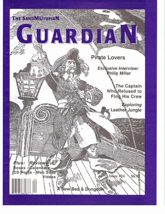 SandMUtopian Guardian Issue 24   Gay Pirates of the Caribbean   Secrets of Flogger Design and more