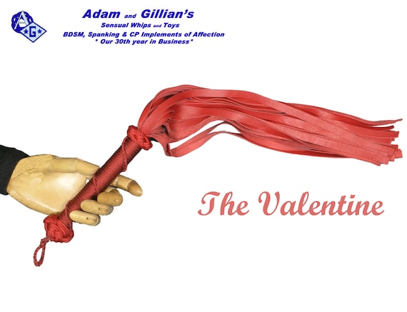 The Valentine ... super gentle l Cabretta leather sensual flogger