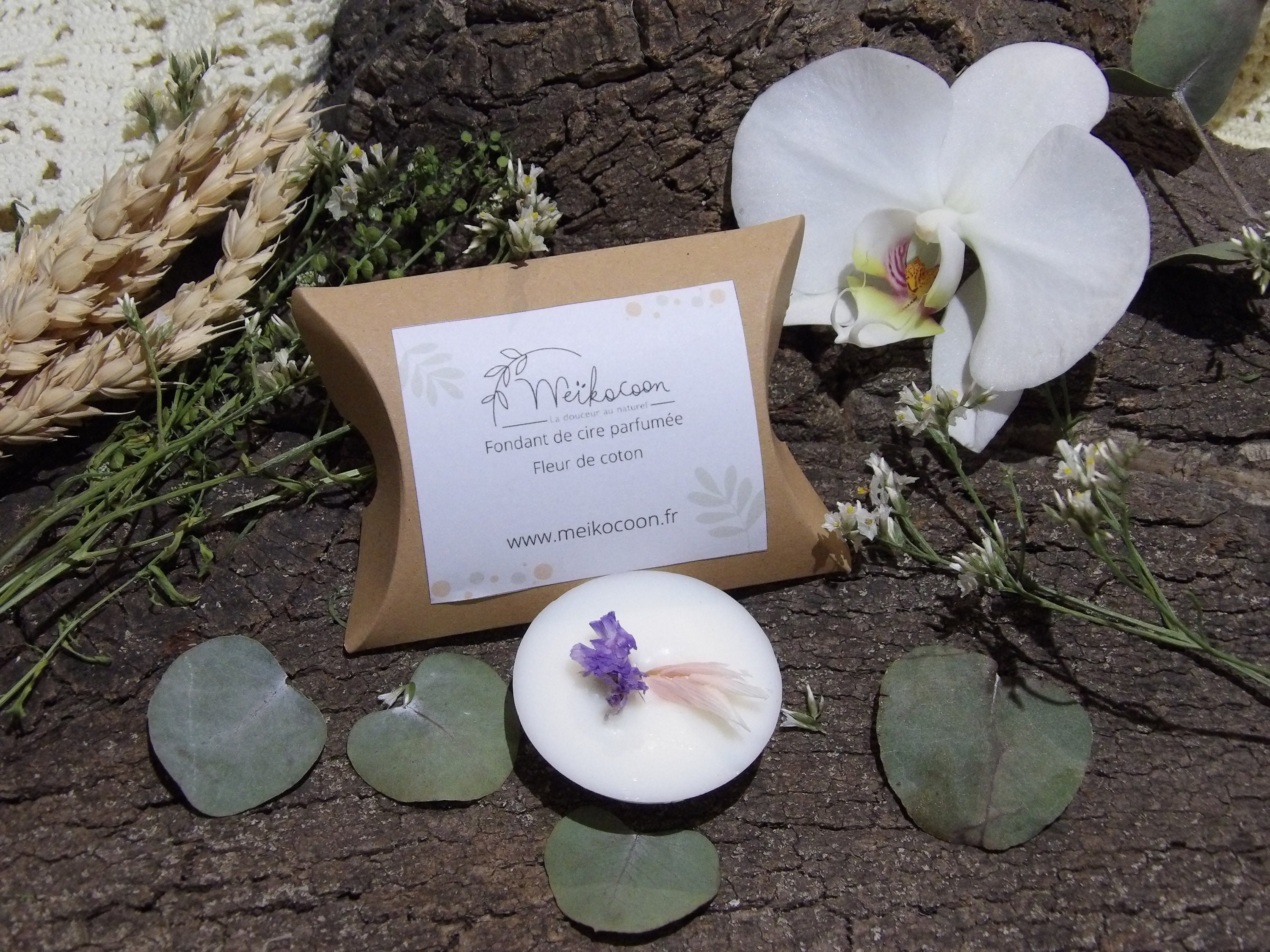 Fondant de Cire Fleur Coton