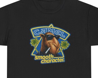 Medium. Large 80s Joe Camel Cigarettes T-shirt / 75th Anniversary