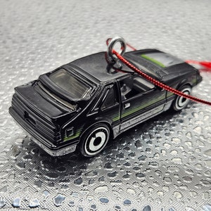 Hot Wheels 1984 Ford Mustang SVO Purple, Silver or Black Christmas tree ornament image 6