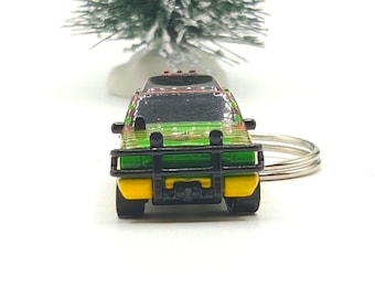 Ford Explorer Nano Jurassic Park Diecast Metal Keychain (1.5")