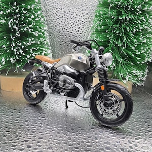 BMW R nineT Scrambler motorcycle Christmas tree ornament