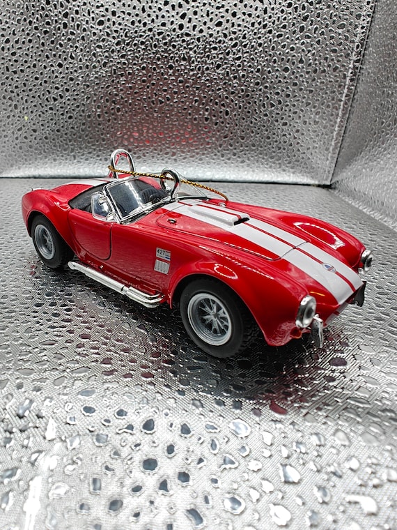 1965 Shelby Cobra 427 S/C Ornament: 5" Diecast Car, Choose your color