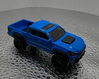 Hot Wheels 2020 Toyota Tacoma Blue Christmas tree ornament
