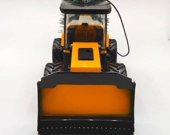 Bulldozer Construction Diecast Metal Ornament (5")