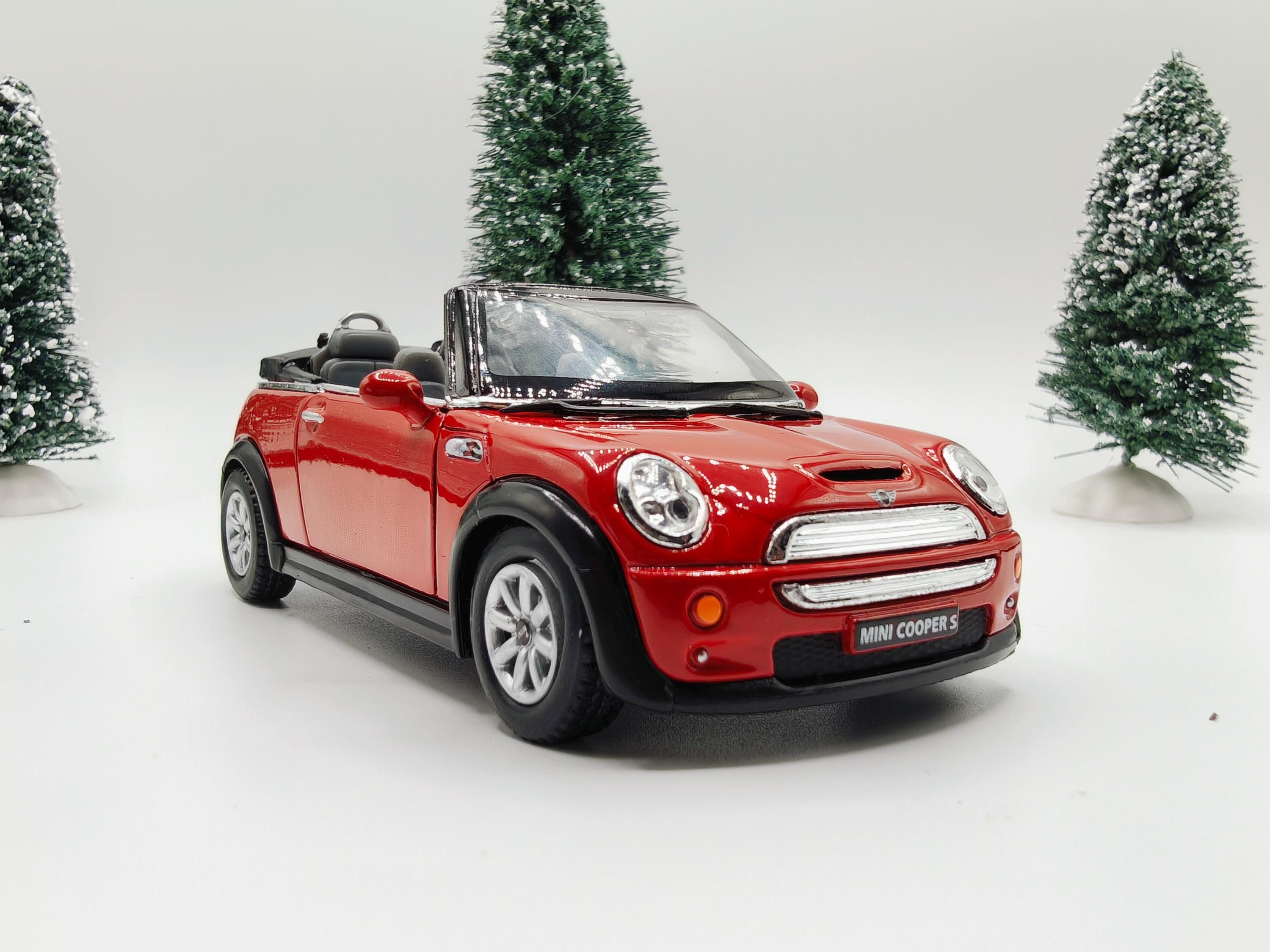 Red Mini Cooper Ornament - Etsy