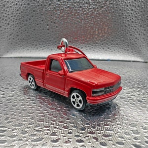 1993 Chevrolet 454 SS Truck RED Christmas tree ornament