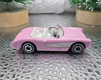 Hot Wheels 1956 Chevy Corvette Convertible Barbie Car Pink Diecast