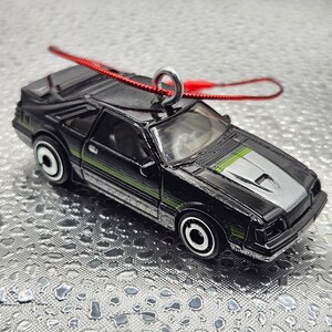 Hot Wheels 1984 Ford Mustang SVO Purple, Silver or Black Christmas tree ornament image 3