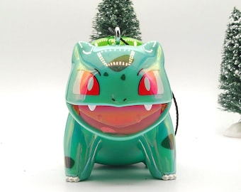Pokémon Bulbasaur Iridescent Shine battle pose Ornament (3")