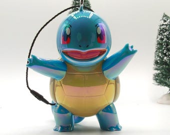 Pokémon Squirtle Iridescent Shine battle pose Ornament (3")
