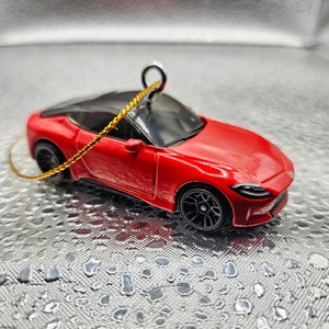 Hot Wheels 2023 Nissan Z RED Christmas Tree Ornament