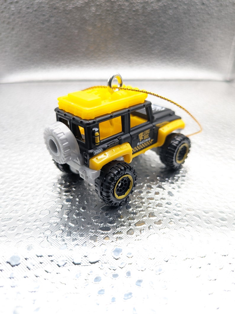 Matchbox Dune Dog Jeep BLACK Christmas Tree Ornament Etsy