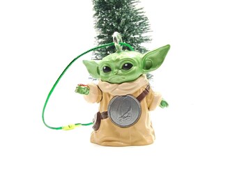 Star Wars Mandalorian Grogu "Yoda" MetalFigs Diecast Metal Ornament (2")