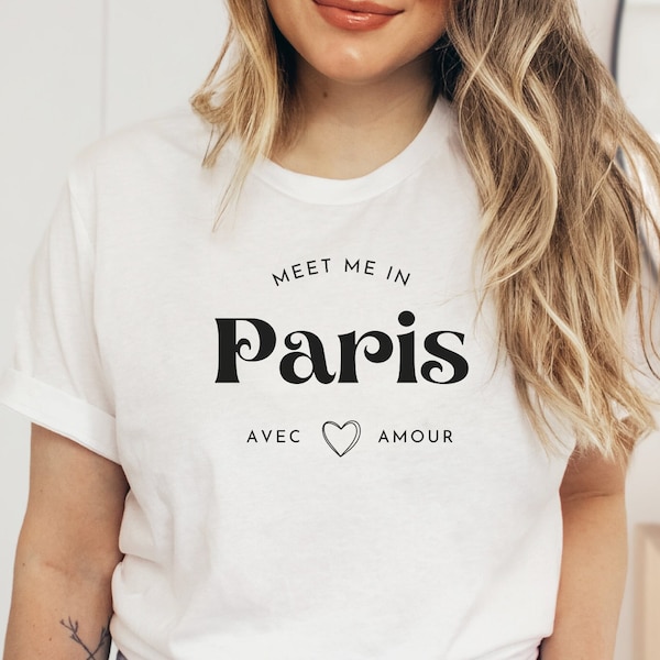 Meet me in Paris SVG, France svg, Paris Shirt SVG, France Svg, Love Svg, Retro Svg, Travel SVG, Png Dxf Cricut Sublimation