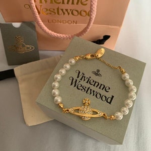 Vivienne westwood pearl orb bracelet shop