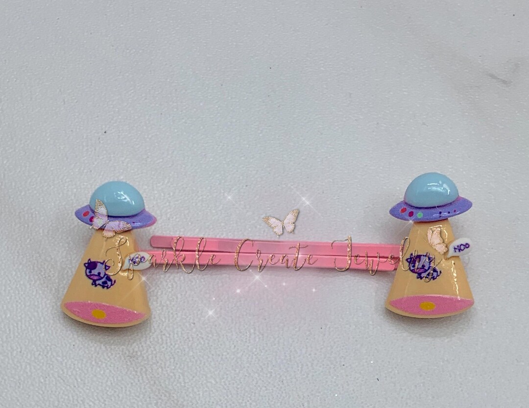 Cute Hair Clip Gifts for Girls Handmade Hair Clip Space Etsy