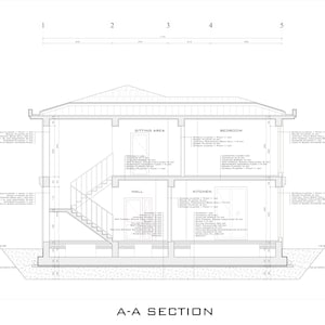 Modern 4 Bedroom Duplex House Plan With CAD File (metric & Imperial) - Etsy