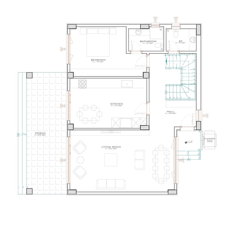 Custom Plan, Modern House Plan Design by Rastarchitecture - Etsy