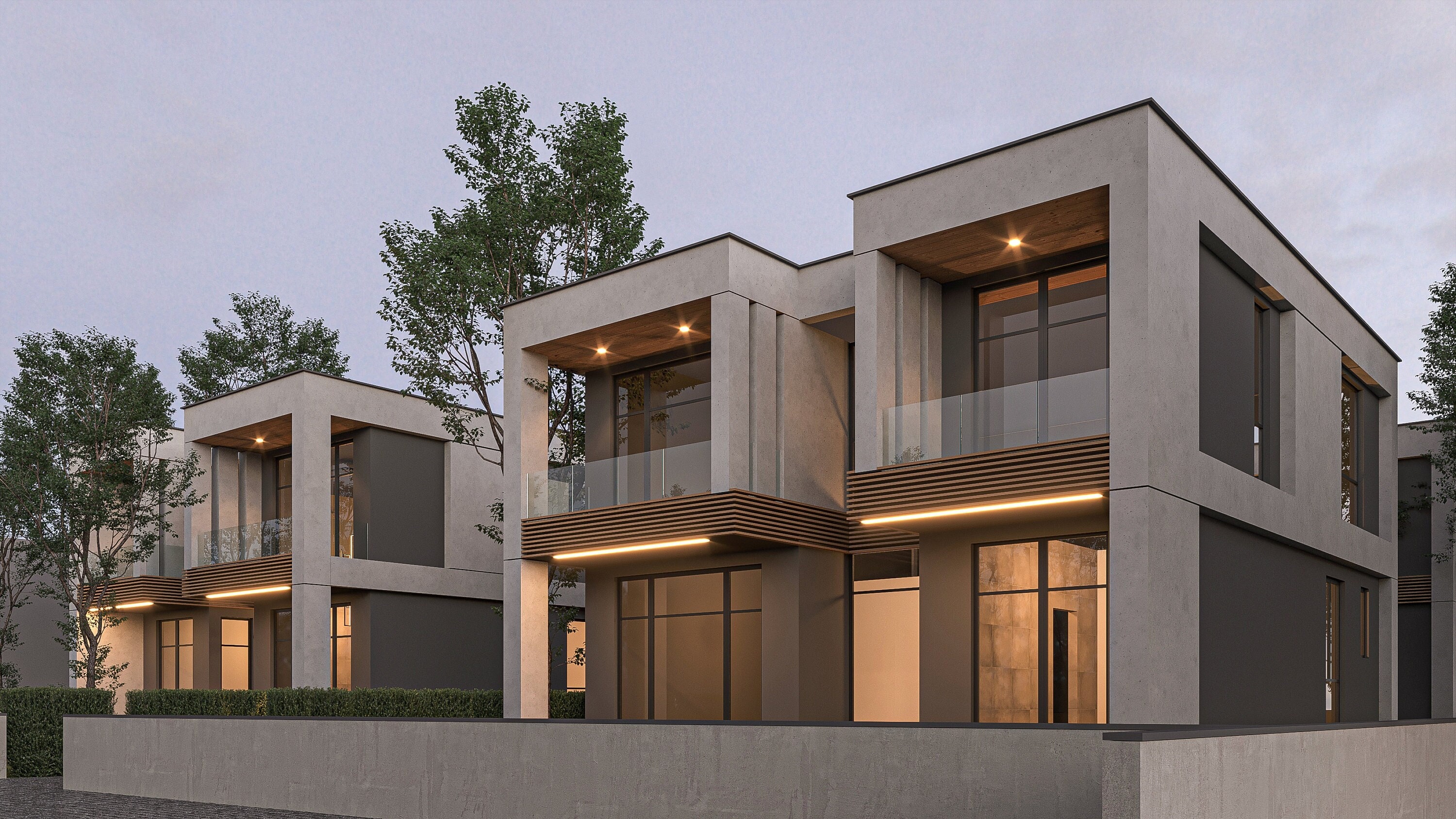 Moderno, naturale, a due piani, piano cottage, 4 camere da letto, 3 bagni e mezzo, con file CAD originale gratuito (unità metriche e imperiali)