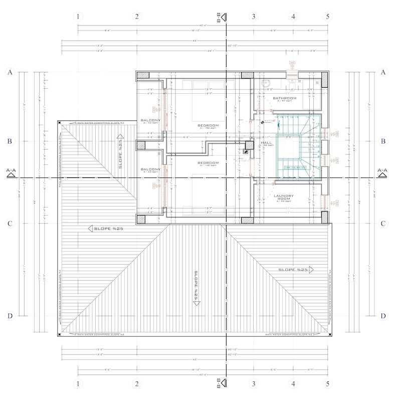 Custom Plan, Modern House Plan Design by Rastarchitecture - Etsy