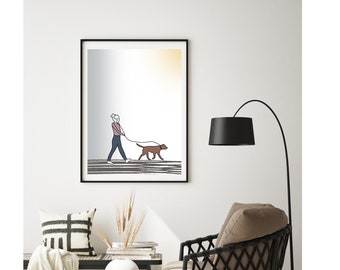 Minimalist Wall Art, Mental Health Art Print